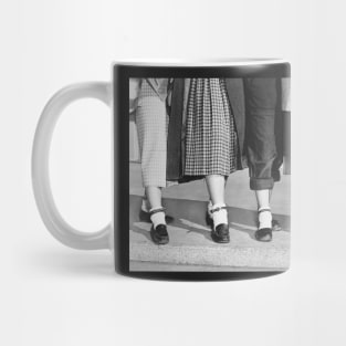 Bobby Socks, 1953. Vintage Photo Mug